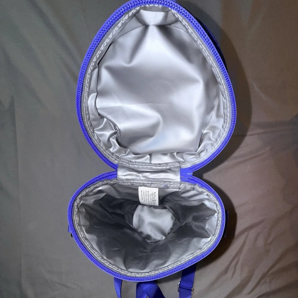 Ciroc Insulated Bottle Carrier Bag Unisex‎ OS Blue Excellent Monogram Logo Zip
